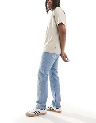 Levi's 501 Original Straight Fit Jeans In White