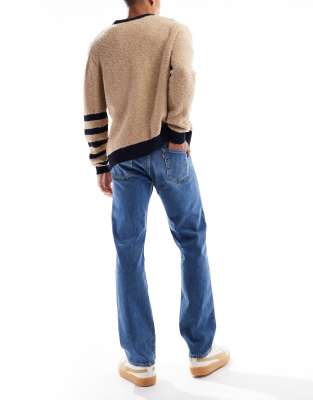 Levi's 501 Original Straight Fit Jeans In Blue