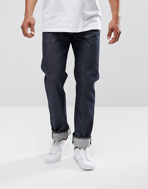 Levis 501 Original Straight Fit Jeans New Day Indigo Selvedge | ASOS