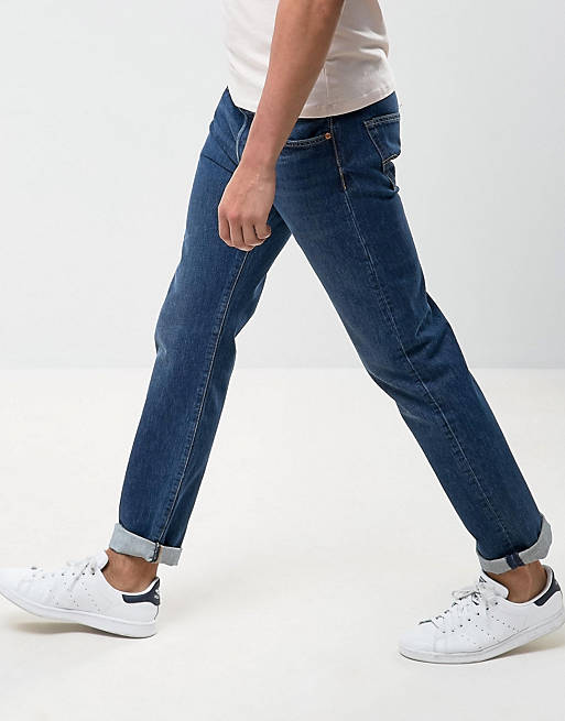 forsigtigt petroleum Afgang Levis 501 Original Straight Fit Jeans Subway Station Wash | ASOS