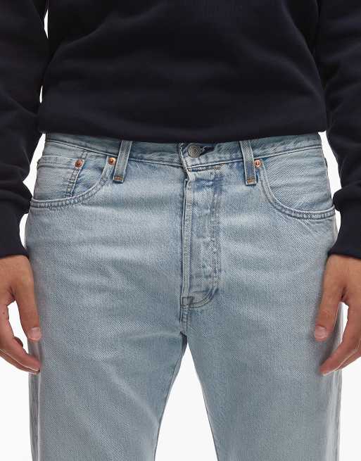 Levi's – 501 Original – Straight Jeans in Bleach-Waschung, 5 von 5