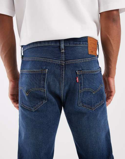 Levi's 501 Original Straight Jeans in Dunkelblau, 5 von 5