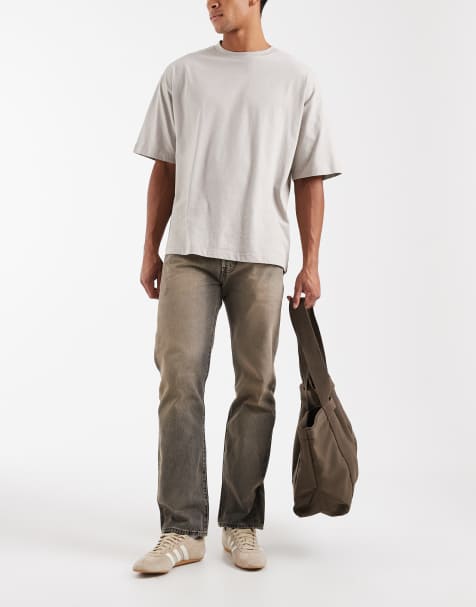 Levi's 501 Original straight jeans in rugged stone wash