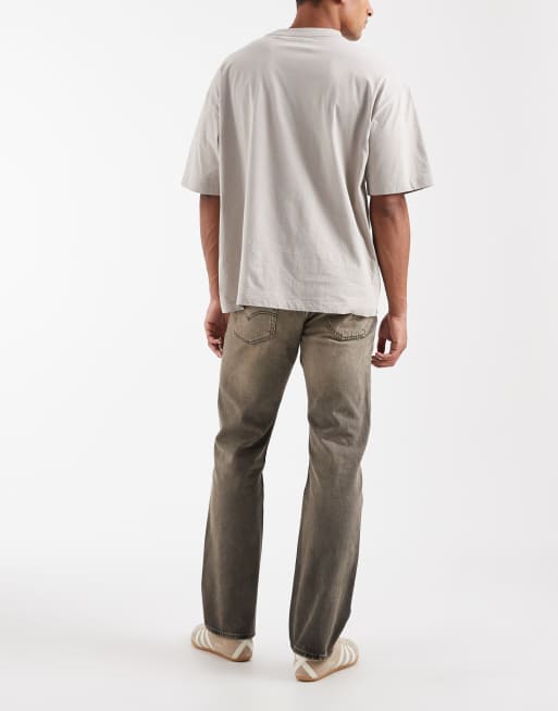 Levi's 501 Original straight jeans in rugged stone wash, 2 of 5