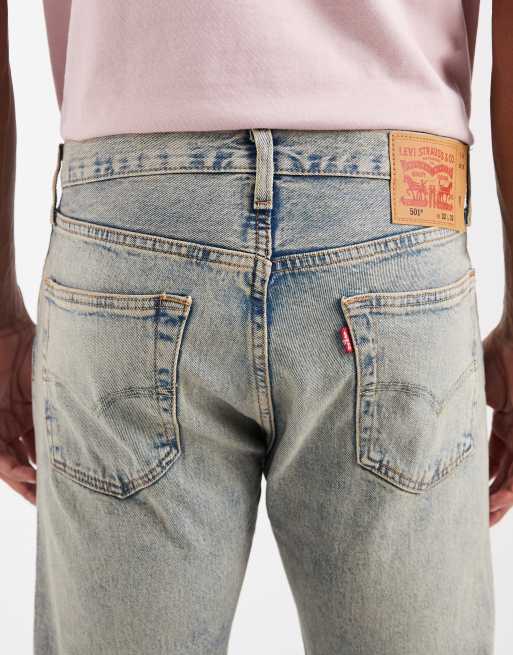 Levi's 501 original straight jeans in vintage stone wash, 4 of 5