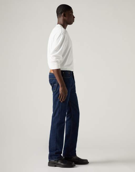 Levi's 501 originele jeans in gemêleerd blauw, 4 van 4