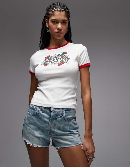 Levi's 501 oryginalne jeansowe szorty w spranym niebieskim, 3 z 4