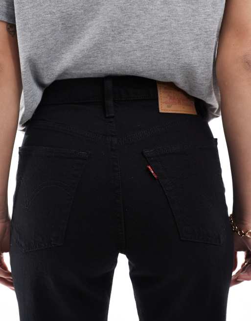 Levi's 501 proste jeansy w czerni, 4 z 5
