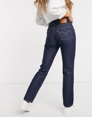 levi's dark wash jeans