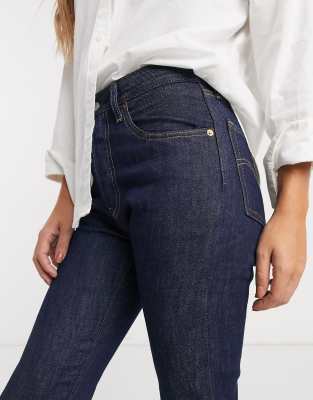 levi's dark wash jeans womens