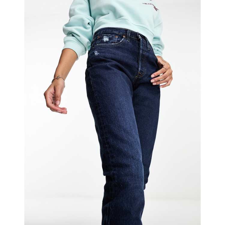 Levi's 501 high on sale rise skinny jeans