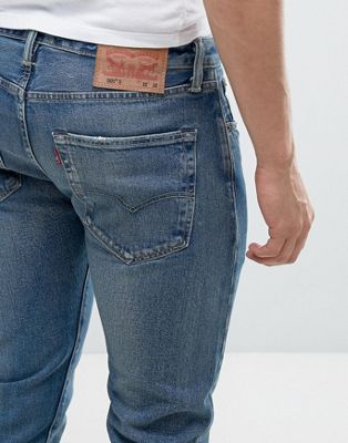 levi's 501 slim fit mens jeans