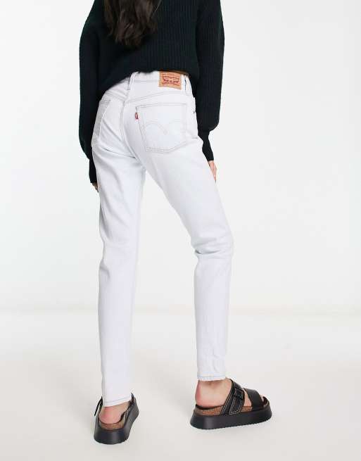 Levi's 501 on sale skinny white