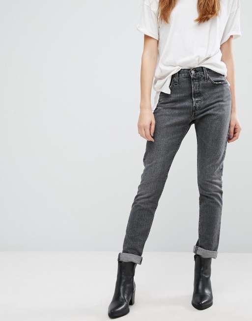 Levis 501 on sale skinny grey