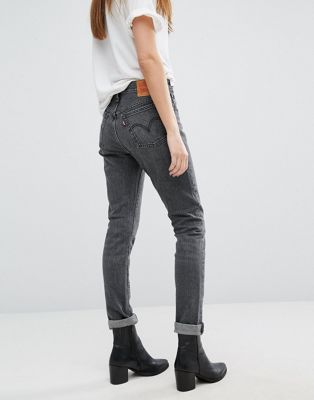 levi's 501 skinny jeans black