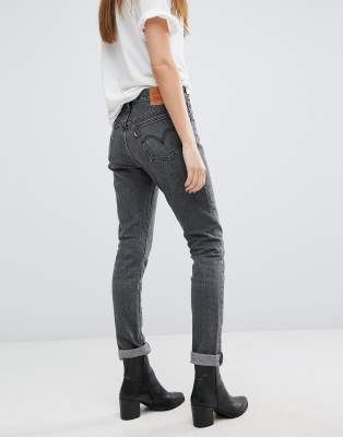 levi's 501 skinny womens black