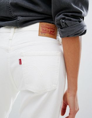 levis 501 mens white jeans