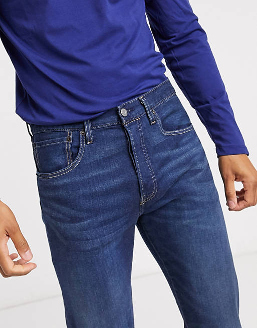 Levi's 501 slim tapered fit jeans in boared mid wash | ASOS