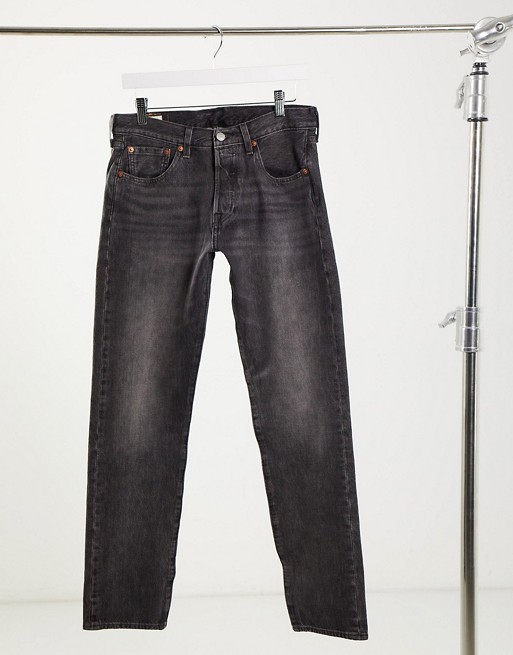 Levi's 501 slim tapered jeans in grey