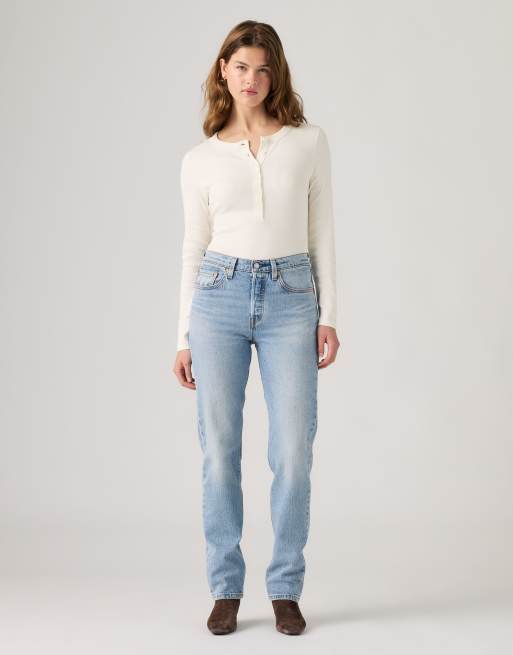 Levi's - 501 - Vaqueros azul claro, 2 de 4