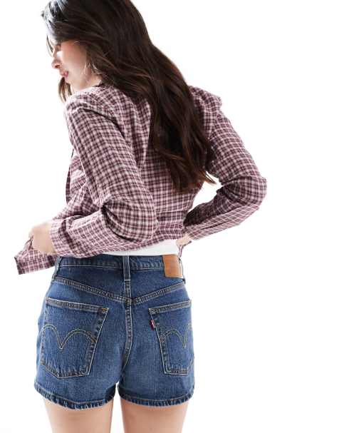 Levi's - 501 Original - Short en jean - Bleu moyen délavé - view 1