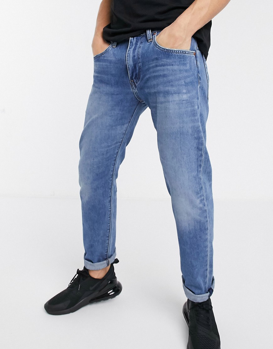 Levi's – 502 – Avsmalnande jeans i lätt ocala park-tvätt-Blå