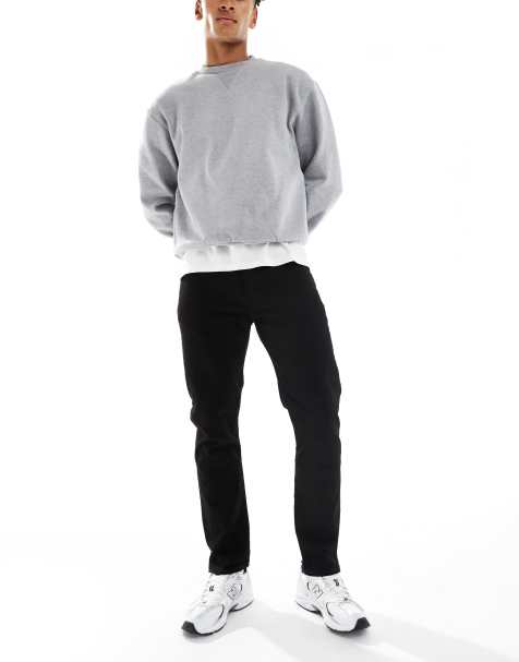 Levi's – 502 – Czarne zwężane jeansy - view 1