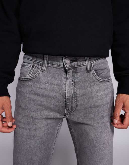 Levi's – 502 – Gråtvättade, avsmalnande jeans, 5 av 5