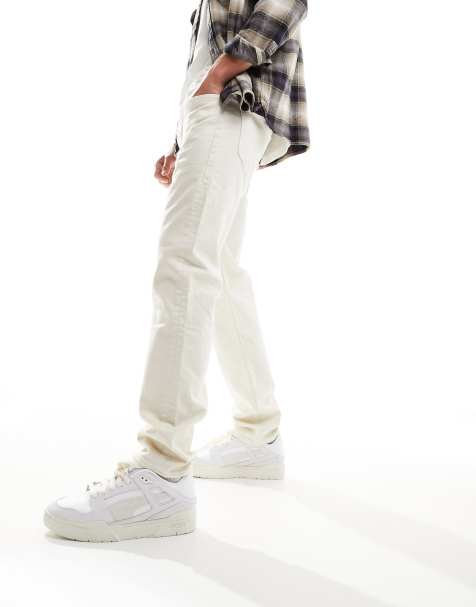 Levi's - 502 - Hvide jeans i tapered pasform - view 1