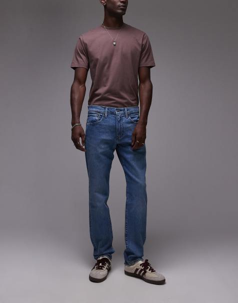 Levi's – 502 – Jasnoniebieskie dopasowane jeansy ze zwężanymi nogawkami - view 1