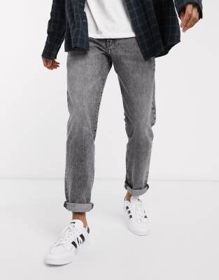 Levi's - 502 - Jean classique coupe ajustée - Noir délavé Adjustable