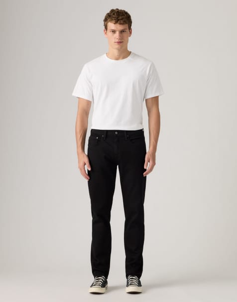 Levi's - 502 - Jean fuselé - Noir - view 1