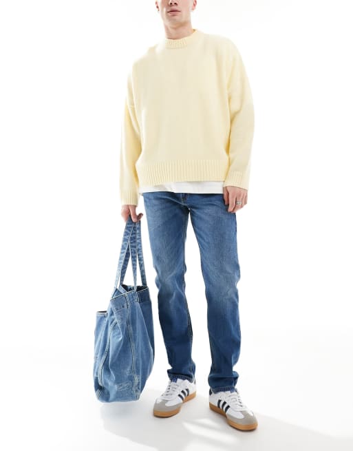 Levi's - 502 - Jeans met toelopende pasvorm in mid-wash