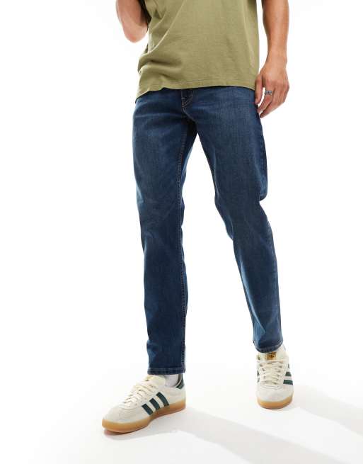 Levi's - 502 - Mellemblå jeans i tapered pasform