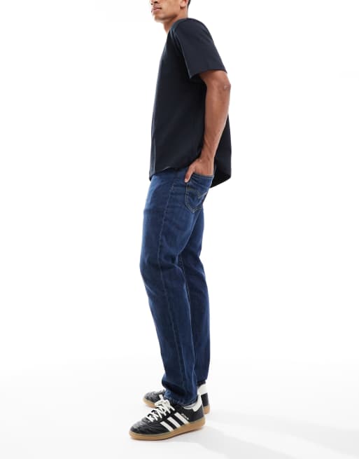 Levi's – 502 – Mörktvättade, avsmalnande, lätta jeans, 2 av 5