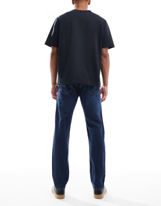 Levi's – 502 – Mörktvättade, avsmalnande, lätta jeans, 3 av 5