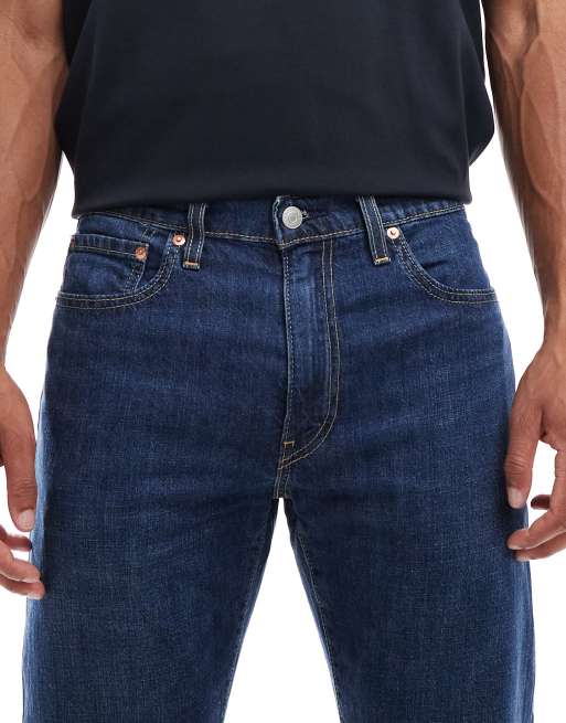 Levi's – 502 – Mörktvättade, avsmalnande, lätta jeans, 5 av 5