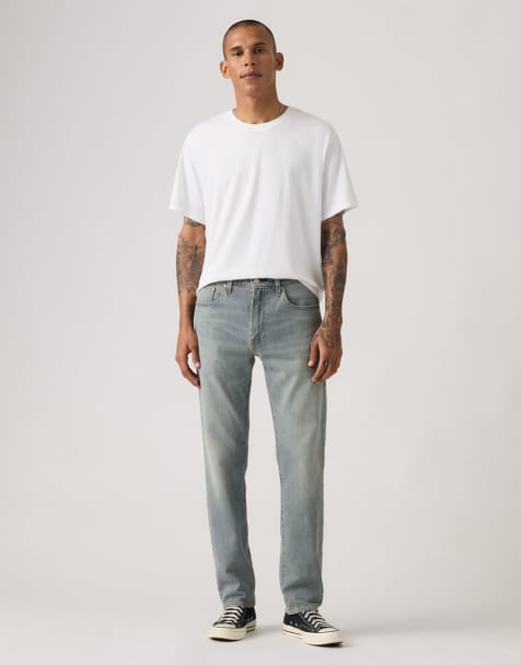 Levi's - 502 Native Cali - Jean fuselé - Bleu - view 1