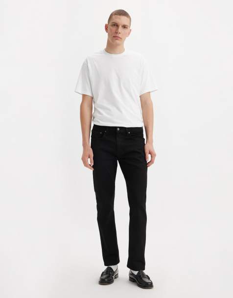 Levi's – 502 – Native Cali – Schmal zulaufende Jeans in Schwarz - view 1