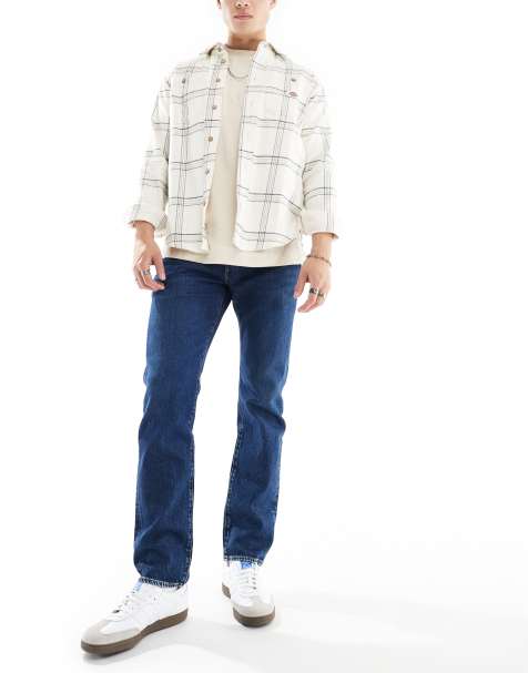 Levi's – 502 – Niebieskie zwężane jeansy - view 1