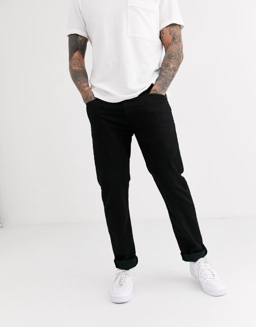 Black 502 levi deals jeans