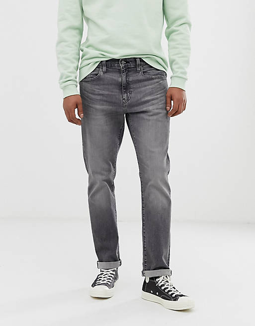 Levi's 502 regular taper jeans in porcini overt advanced grey wash | ASOS