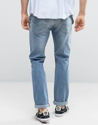 levi's 502 light blue