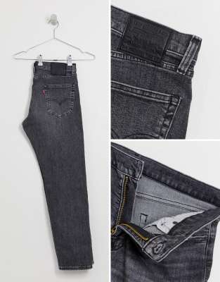 levi 502 black jeans