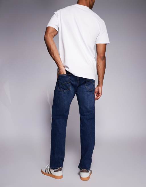 Levi's 502 – Schmal zulaufende Jeans in Mittelblau, 3 von 5