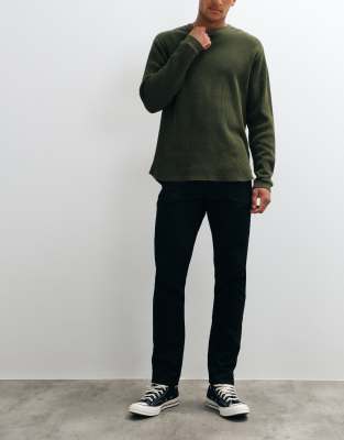 Levi's® Herren Tapered Fit Jeans 502® Schwarz 30/30 - Bild 9