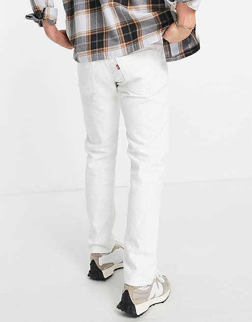 Levi's 502 skinny jeans in white | ASOS