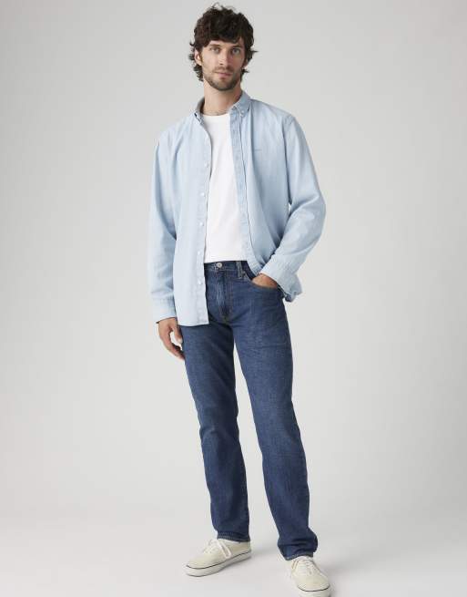 Levi's 502™ taper jeans in blue, 3 of 4