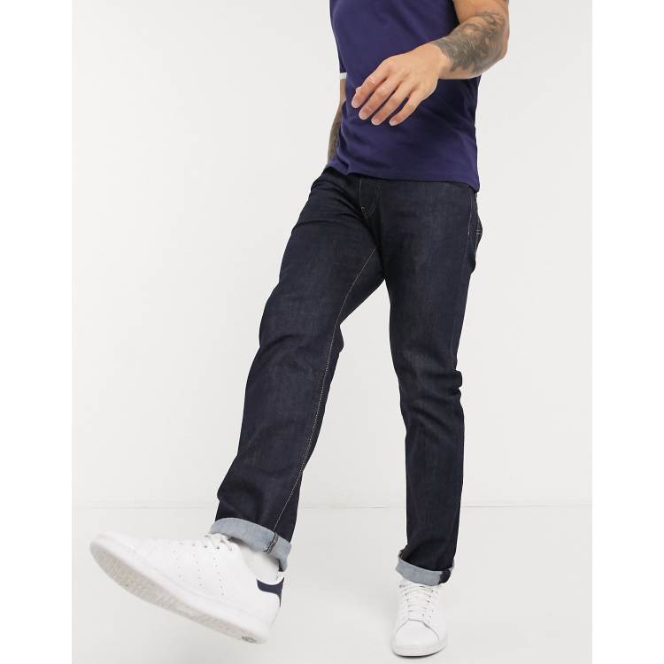 Levi's 502 tapered fit jeans in rock cod dark wash | ASOS