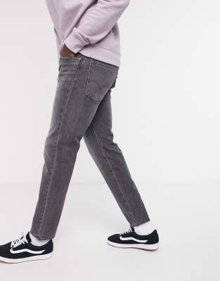 502 tapered hi-ball jeans in gray | ASOS